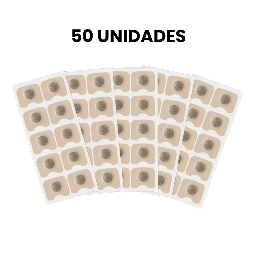 Kit de 50 adhesivos magnéticos